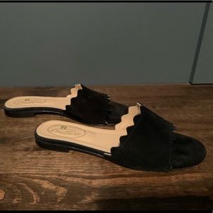 Browns couture leather sandals
